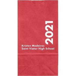 Class Year Graduation Small Custom Favor Bags