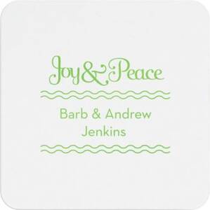 Joy & Peace Custom Coasters
