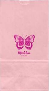 Butterfly Large Custom Favor Bags