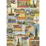 New York City Postcards Flat Wrap