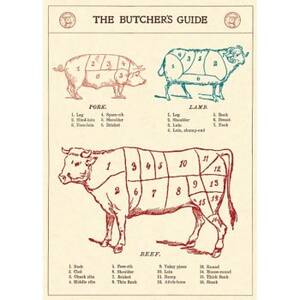 Butcher's Guide Flat Wrap