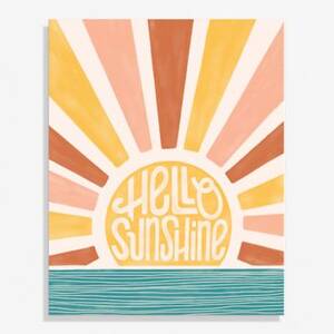 Hello Sunshine Medium Art Print