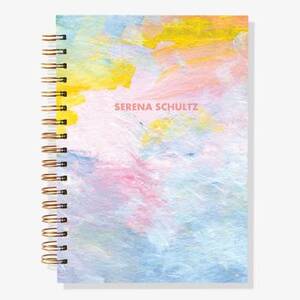 17-Month Abstract Custom Planner
