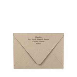 Printed 4 Bar Envelopes