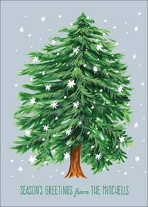 Happy Tree Holiday Photo Card