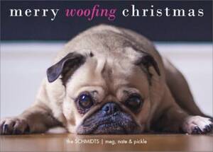 Woofing Christmas Holiday Photo Card