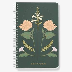 Vintage Floral Custom Journal