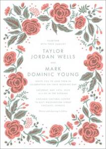 Jardin Wedding Invitation