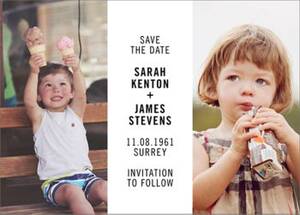 Then and Now Save The Date