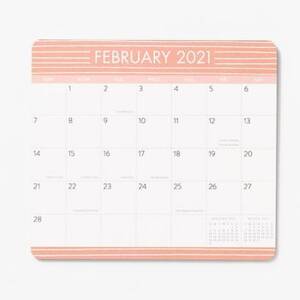 2020-2021 Magnetic Calendar