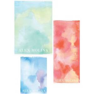 Watercolor Mixed Personalized Note Pads