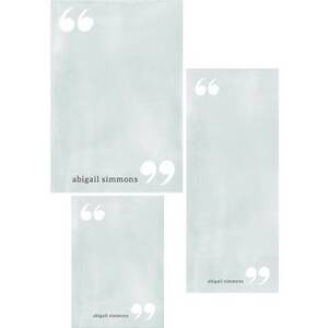 Pool Watercolor Quotes Mixed Personalized Note Pads