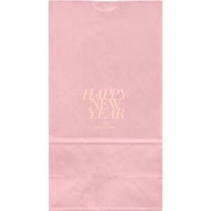 Happy New Year Large Custom Favor Bags