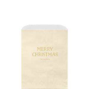 Merry Christmas Custom Wax Lined Bags