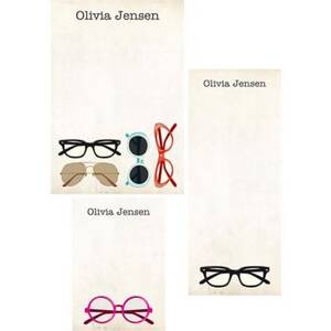 Glasses Mixed Personalized Note Pads