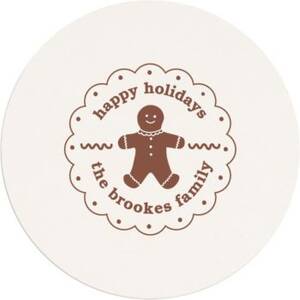 Gingerbread Man Custom Coasters