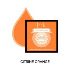 Citrine Orange Replacement Inkpad for Custom Stamps