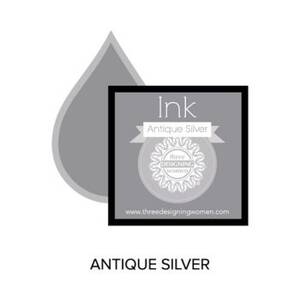 Antique Silver Replacement Inkpad for Custom Stamps
