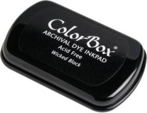 Wicked Black ColorBox Dye Inkpad
