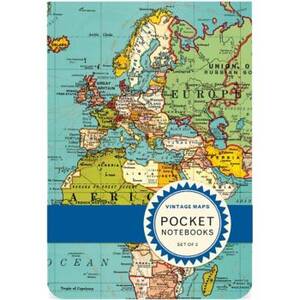 Vintage Maps Pocket Journals