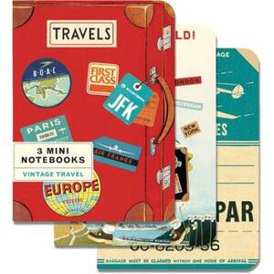 Vintage Travel Mini Journals