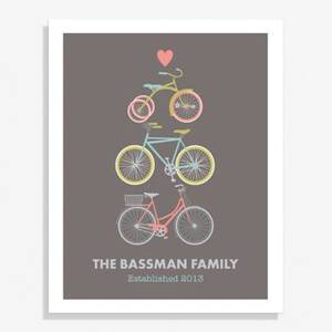 Bikes Medium Art Print