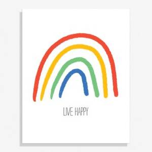 Rainbow Medium Art Print