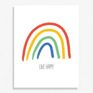 Rainbow Large Art Print