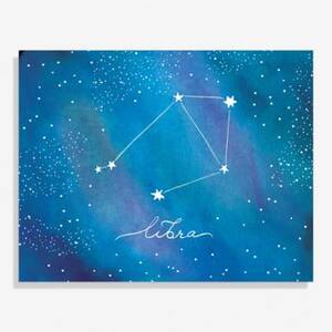Constellation Libra Large Art Print