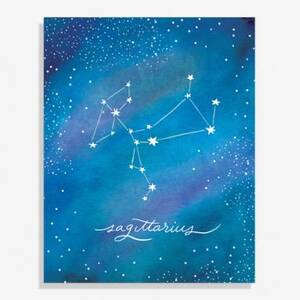 Constellation Sagittarius Medium Art Print