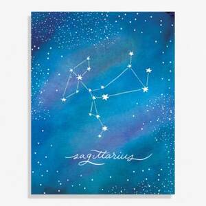 Constellation Sagittarius Large Art Print