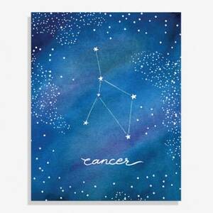 Constellation Cancer Medium Art Print