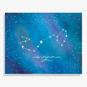Constellation Scorpio Medium Art Print