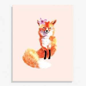 Fox Medium Art Print