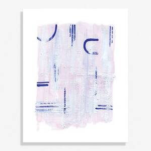 Abstract Paint Large Art Print