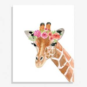Giraffe Medium Art Print