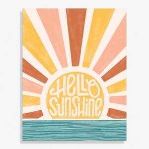 Hello Sunshine Large Art Print