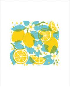 Lemons Medium Art Print