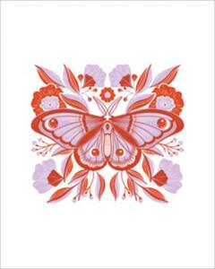 Moth Medium Art Print
