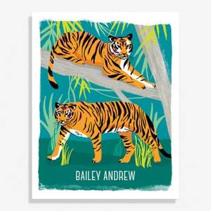 Tigers Large Art Print