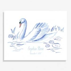 Swan Large Art Print