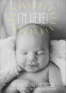 I'm Here Birth...