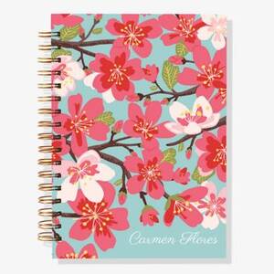 12-Month Cherry Blossom Custom Planner