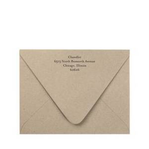 Printed A2 Envelopes