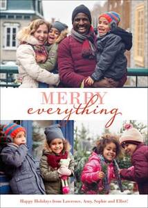 Merry Everything Photo Card