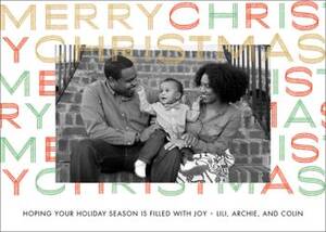 Very Merry Holiday Photo Card