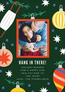 Hang Time Holiday Photo Card