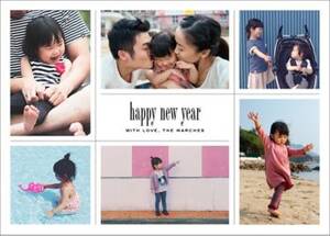 Big Picture New Year Photo Card