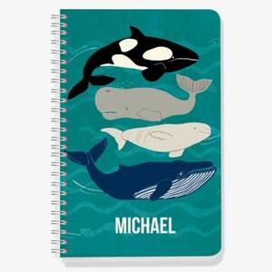 Whales Custom Journal