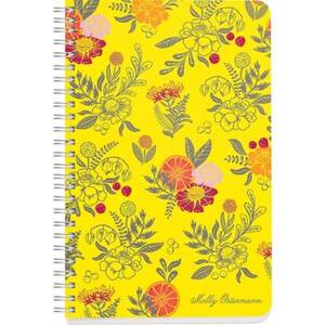 Yellow Citrus Floral Custom Journal